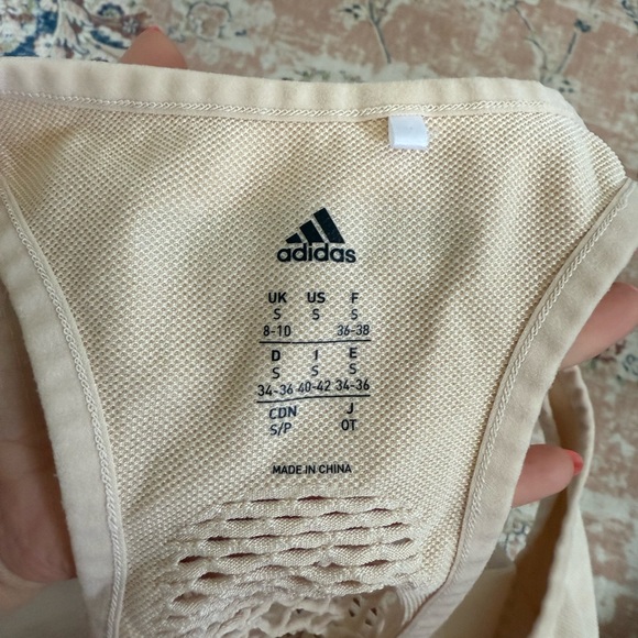 Adidas Beige Knit Top - Picture 3 of 3